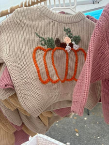 hand emroidered children's sweater