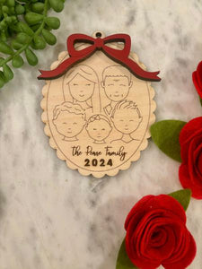 Christmas 2024 Personalized Ornaments