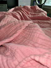 Load image into Gallery viewer, Round Four of Our AMAZING Adult Sized Muslin Blankets