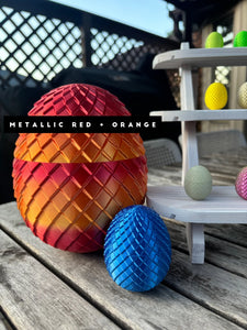 Ready to Ship! 3D Printed Dragon Eggs with Surprise Dragons!