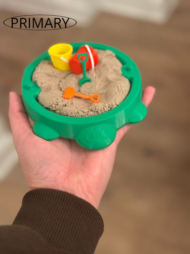 Tabletop Sensory Turtle Sandboxes