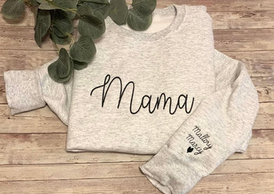 Embroidered Title Crewnecks