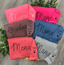 Load image into Gallery viewer, Embroidered Title Crewnecks